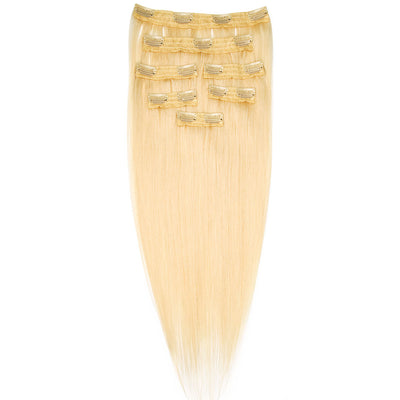 AVERA #613 Platinum Blonde Clip-In Hair Extension