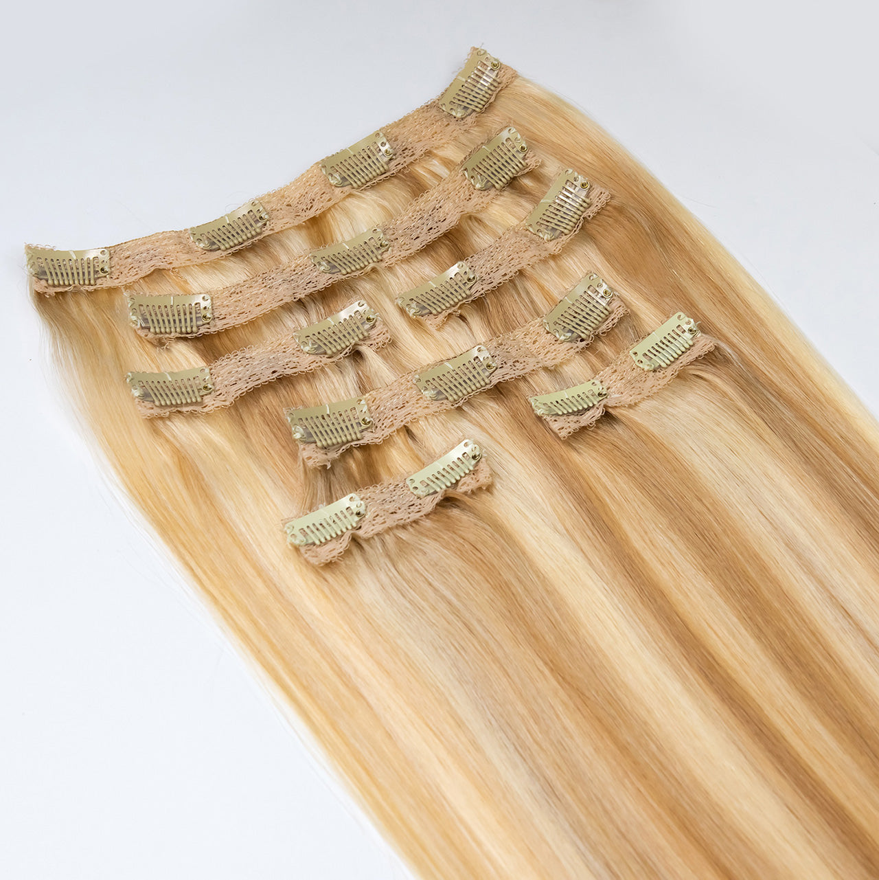 AVERA #27/613 Mix Blonde Balayage Clip-In Hair Extension