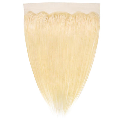Swiss Lace Human Hair Blonde Frontal