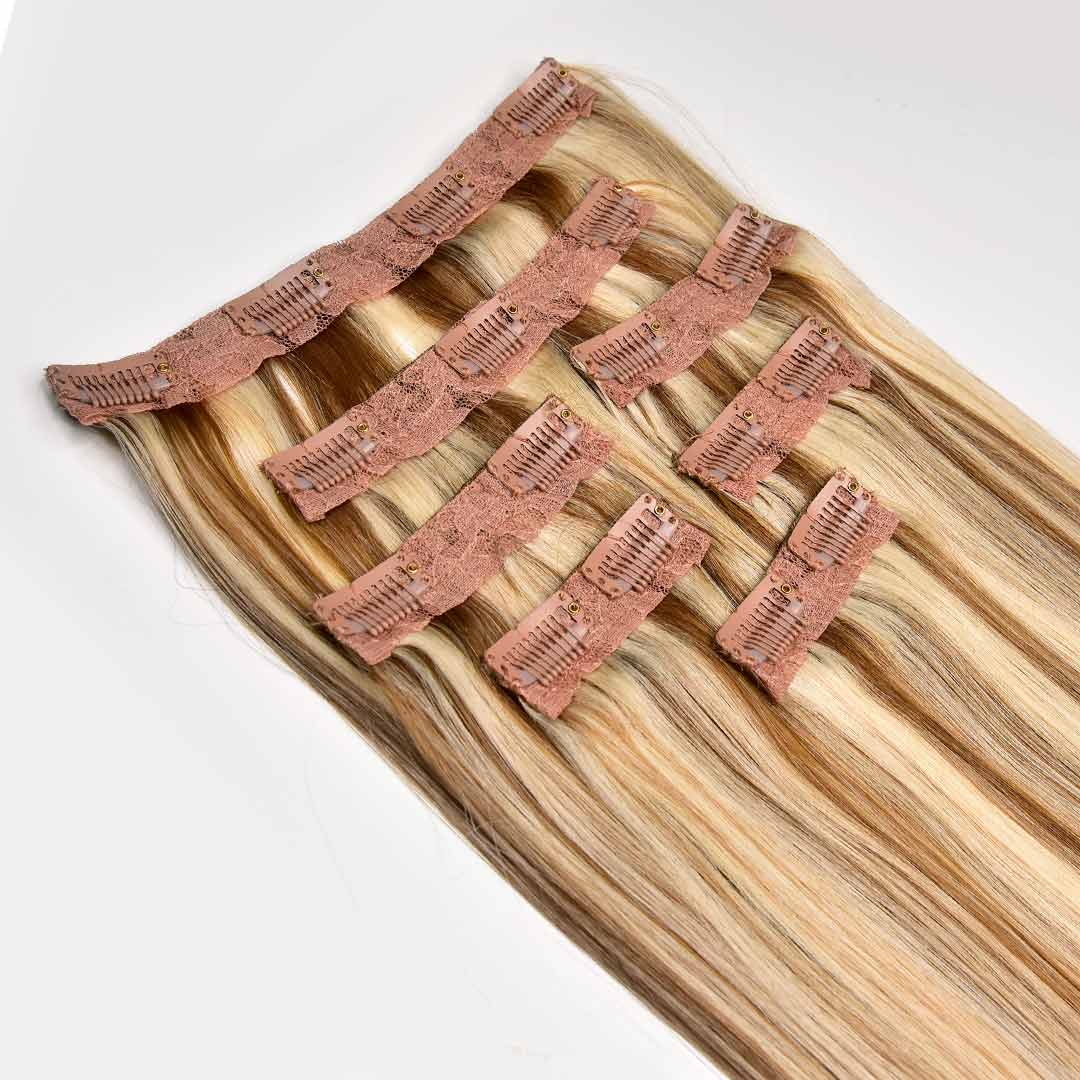 AVERA #8/613 Mixed Blonde Clip-In Hair Extension