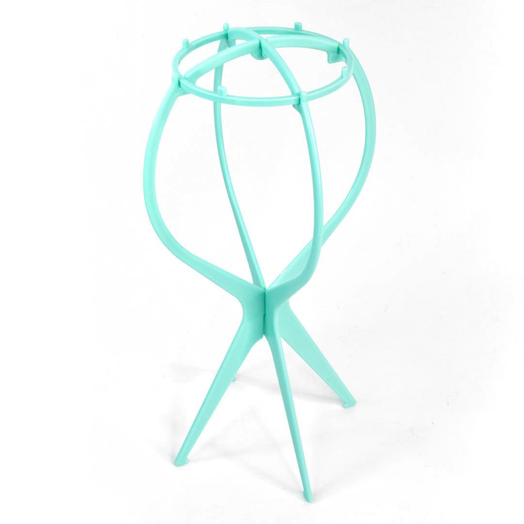 Teal Wig Stand