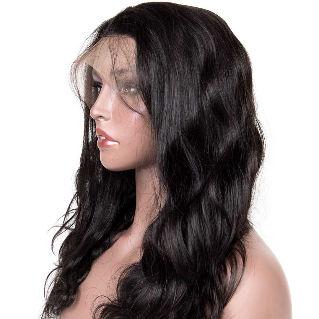 AVERA Hair Wavy Full Lace Wig Body Wave